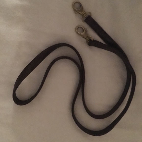 Vintage Mark Cross Brown Leather Fold Over Bag - Picture 6 of 8